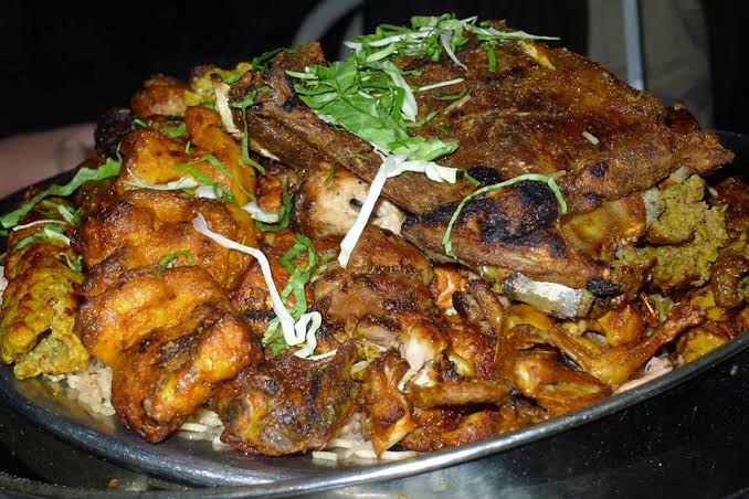 Full BBQ Platter Platter 